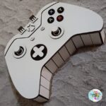 Caja de juguetes para niños | Controlador Xbox CNC | Plantillas DXF, CDR, AI y PDF cortadas por láser - Imagen 5