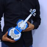 Guitarras y violines de madera cortados a láser - Plantillas digitales para descarga instantánea