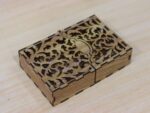 Caja de naipes de madera con diseño láser 3mm - Plantillas DXF, AI, PDF para descargar - Imagen 5
