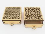 Caja regalo de corte láser: 6 modelos de almacenamiento, plantillas DXF, AI, PDF para arte digital 3mm - Imagen 2