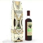 Soporte giratorio de whisky Jack Daniels con cajón para puros - Diseño láser decorativo CNC