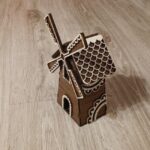 Plantillas de Casa de Pan de Jengibre para Corte Láser - Descarga Instantánea en Ai, PDF, CDR y DXF - Imagen 3