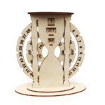 Calendario Perpetuo Vectorial para Corte Láser y CNC - Archivos DXF, PDF, AI y CRD 3mm