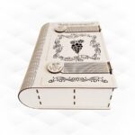 Caja de vino y soporte para copas - Diseño digital para corte láser CNC y almacenamiento de vidrio - Imagen 4