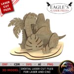 Limas láser Isla de los Dinosaurios - 8 modelos educativos de 3 mm para jóvenes creativos - Imagen 4