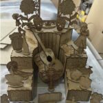 Altar de Muertos Nicho Vector en MDF de 3mm - Decoración Mexicana para Día de Muertos