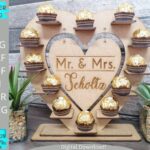 Soporte de Dulces SVG, Soporte para Chocolates y Mini Cupcakes, Corte Láser, Descarga Digital Comercial