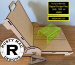 Máquina Dobladora de Acrílico - Archivos de Diseño Digital para Corte Láser 12"x18"