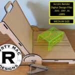 Máquina Dobladora de Acrílico - Archivos de Diseño Digital para Corte Láser 12"x18"