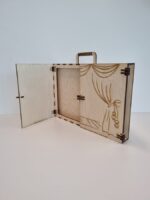 Plantilla de Kamishibai para cortadora láser - Teatro japonés de papel con marco y paneles pictóricos - Imagen 7