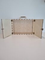 Plantilla de Kamishibai para cortadora láser - Teatro japonés de papel con marco y paneles pictóricos - Imagen 8