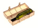 Caja de vino con diseño láser - Archivos SVG y DXF para Glowforge - Regalo original para amantes del vino - Imagen 2
