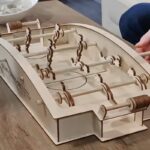 Mesa de juego de fútbol de madera contrachapada - Archivo CNC y corte láser en formato DXF, SVG, JPG, CDR, EPS