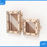 Plantillas de Marcos de Imagen en Sombra para Corte Láser - Archivos SVG y DXF