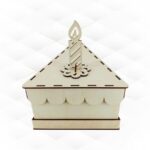 Caja de regalo de cumpleaños en SVG y DXF para corte láser - Diseño pastel creativo - Imagen 3