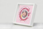 Marco de Fotos de Bebé 3D Shadow Box SVG para Corte Láser - Diseño Personalizado y Creativo - Imagen 5