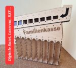 Clasificador de Monedas Euro para Corte Láser - Archivos DXF, AI, SVG y LBRN para Descargar