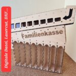 Clasificador de Monedas Euro para Corte Láser - Archivos DXF, AI, SVG y LBRN para Descargar