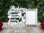 Marcos de Fotos Personalizados para Madrina y Padrino - Decoración de Corte Láser Ideal - Imagen 4