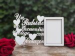 Marcos de Fotos Personalizados para Madrina y Padrino - Decoración de Corte Láser Ideal - Imagen 7
