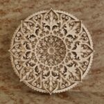 Plantilla SVG de mandala 3D para corte láser, Cricut y CNC - Archivo vectorial multicapa decorativo