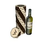 Archivo de corte láser para caja de vino en madera contrachapada - DXF, DWG, CDR, SVG, PDF 3mm - Imagen 3