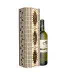 Caja de vino de madera contrachapada para corte láser y CNC - Archivos DXF, DWG, CDR, SVG y PDF