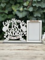 Marcos de Fotos para Padre y Abuelo - Diseño de Corte Láser en PDF, SVG, AI para Regalo del Día del Padre - Imagen 8