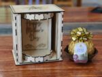 Caja de regalo giratoria para el Día de la Madre - Archivos de corte láser para personalizar