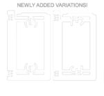 Tarjetas de Regalo Plegables para Cumpleaños - Diseño con Puerta y Bisagras - Archivos SVG para Corte Láser - Imagen 8