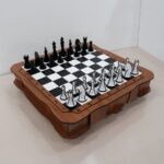 Juego de mesa de ajedrez de madera cortado a láser - Plantilla SVG personalizable de 3 mm 1/8 pulgada - Imagen 2