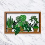 Arte de Pared Mandala Floral Multicapa para Corte Láser - Archivo SVG DXF para Glowforge - Imagen 5