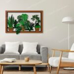 Arte de Pared Mandala Floral Multicapa para Corte Láser - Archivo SVG DXF para Glowforge - Imagen 6