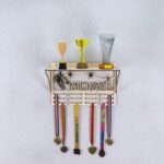 Medalla de baloncesto personalizada para corte láser - archivo SVG, DXF, AI para regalos únicos y trofeos - Imagen 5