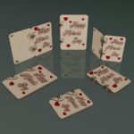 Tarjeta de regalo para el Día de la Madre, archivo SVG cortado láser en madera, diseño plegable - Imagen 2