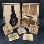 Caja de barril Jack Daniels 3mm para corte láser - archivos Lightburn, AI, DXF y SVG