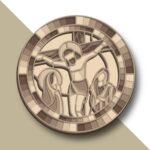 Crucifixión de Jesús Multicapa SVG para Corte Láser - Diseño 3D en Madera y Papel - Imagen 3