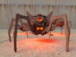 Linterna de Araña de Halloween: Archivo SVG Cortado con Láser para Decoración 3D y Luz Nocturna - Imagen 6