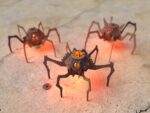 Linterna de Araña de Halloween: Archivo SVG Cortado con Láser para Decoración 3D y Luz Nocturna - Imagen 5