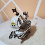 Barco anime Going Merry One Piece para corte láser - Archivos DXF, AI, PDF y más - Imagen 6