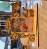 Marco de Fotos Personalizado para Bebés - Diseño Infantil en PDF/DXF para Corte Láser 3mm/4mm - Imagen 3