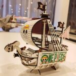 Barco anime Going Merry One Piece para corte láser - Archivos DXF, AI, PDF y más