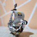 Barco anime Going Merry One Piece para corte láser - Archivos DXF, AI, PDF y más - Imagen 2