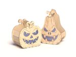 Cestas de Halloween para Corte Láser: Plantillas DXF y SVG para Dulces y Regalos