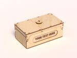 Caja de Madera Personalizada - Archivos SVG y DXF para Corte Láser y DIY - Imagen 4