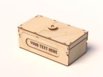 Caja de Madera Personalizada - Archivos SVG y DXF para Corte Láser y DIY - Imagen 3