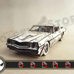 Archivos Camaro Z28 3mm Cnc laser cut Dxf, Ai, Cdr, Pdf, Svg