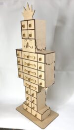 Calendario de Adviento Cascanueces SVG - Plantilla Digital para Decoración Creativa - Imagen 4