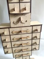 Calendario de Adviento Cascanueces SVG - Plantilla Digital para Decoración Creativa - Imagen 2