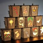 Linterna Navideña SVG para Corte Láser y CNC - Plantilla de Diseño Creativo